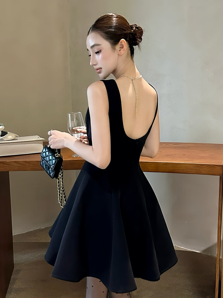 【dress】フレアミニワンピース　K0591