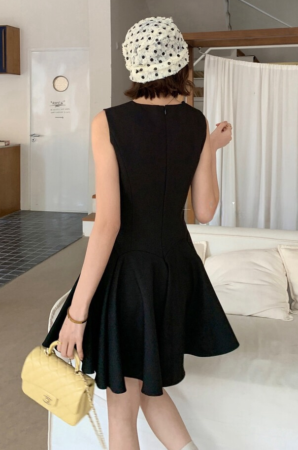 【dress】リボンミニワンピース　K0592