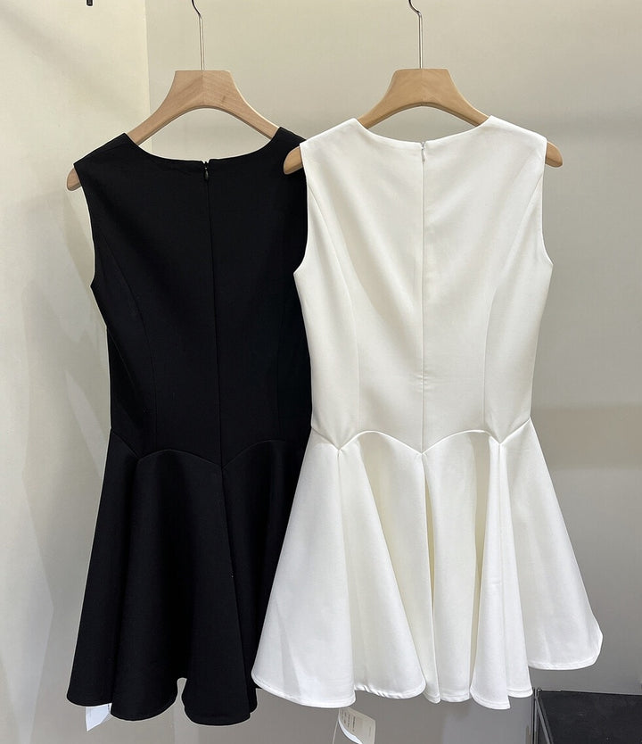 【dress】リボンミニワンピース　K0592