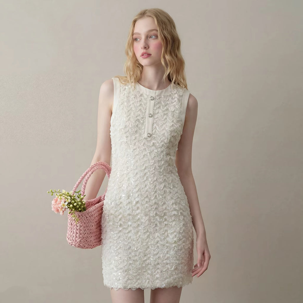 dress】ノースリーブミニワンピース Q8547 – NANASTYLE