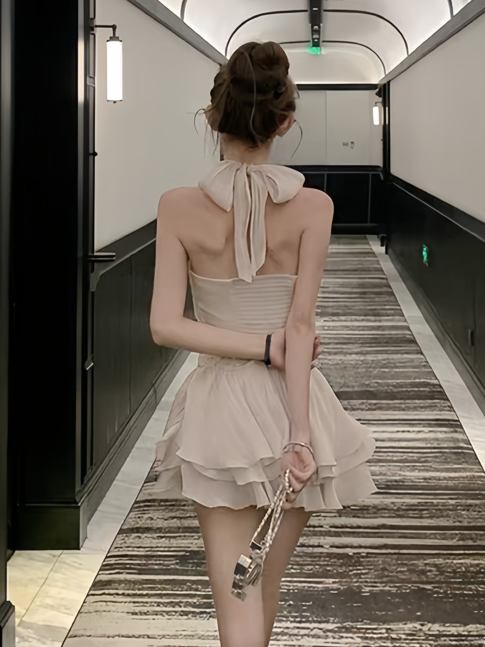dress】2WAYホルターネックミニワンピース K0597 – NANASTYLE