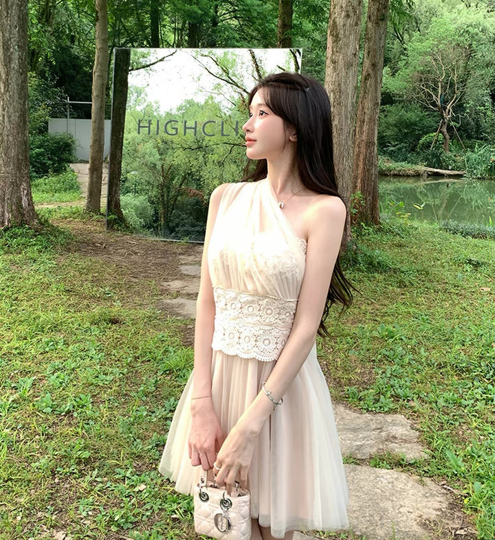 【dress】5wayチュールミニワンピース　N3686