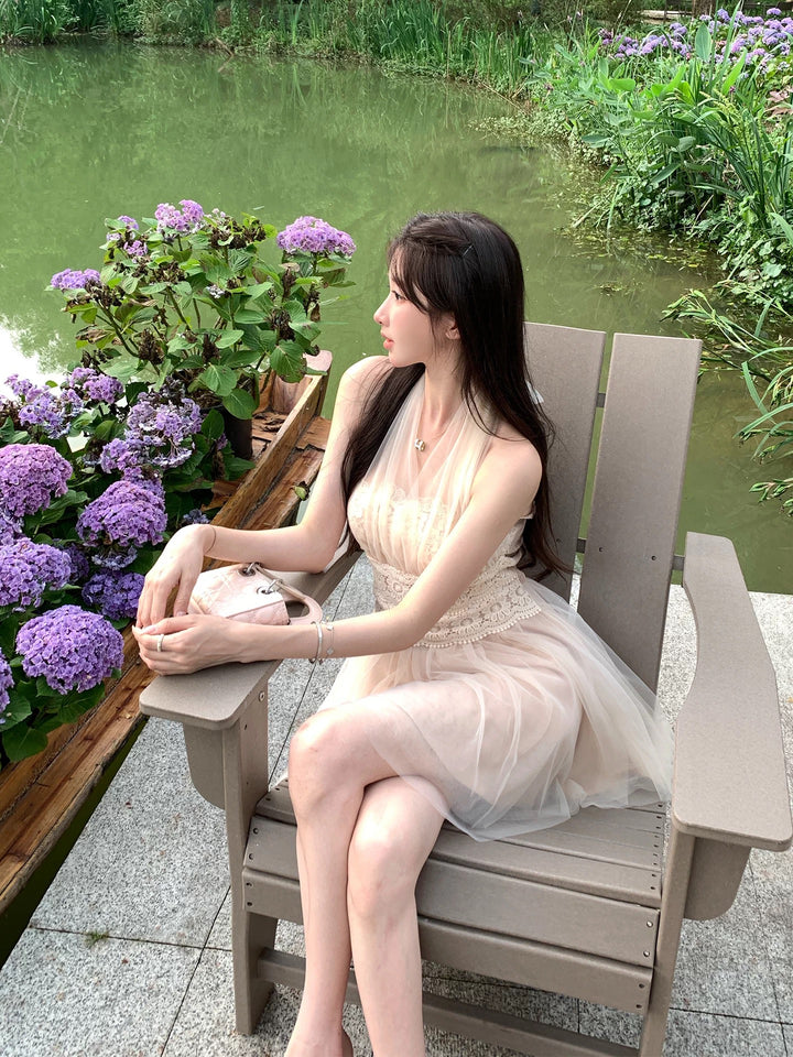 【dress】5wayチュールミニワンピース　N3686
