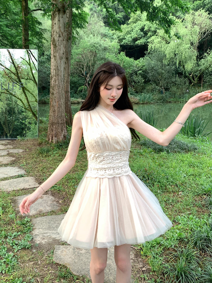【dress】5wayチュールミニワンピース　N3686