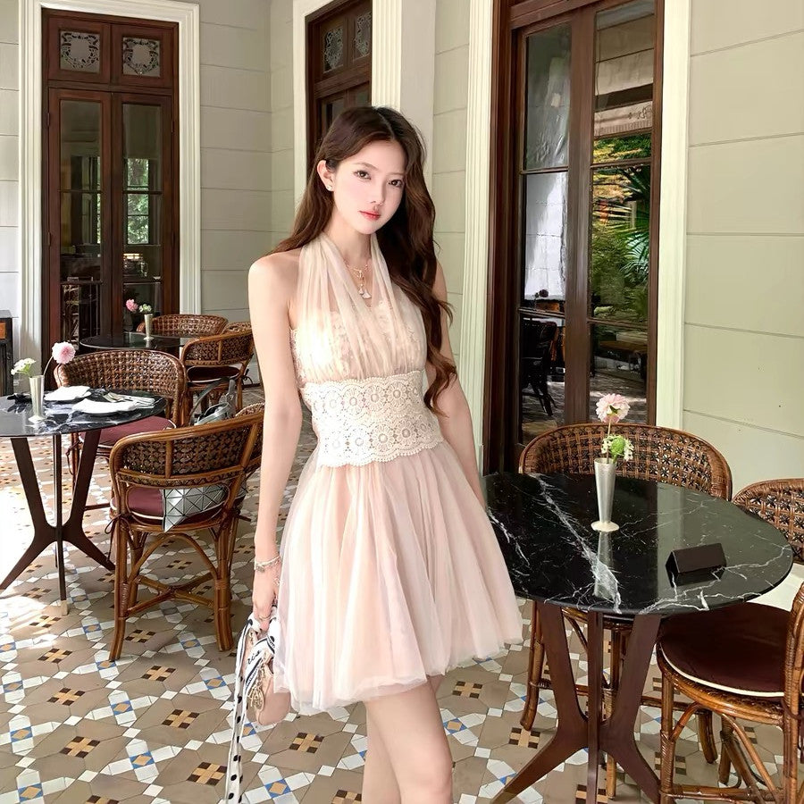 【dress】5wayチュールミニワンピース　N3686