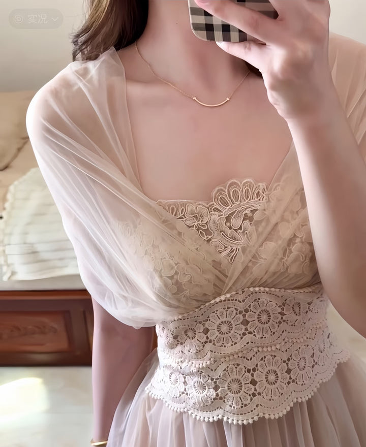 【dress】5wayチュールミニワンピース　N3686