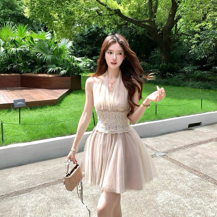 【dress】5wayチュールミニワンピース　N3686