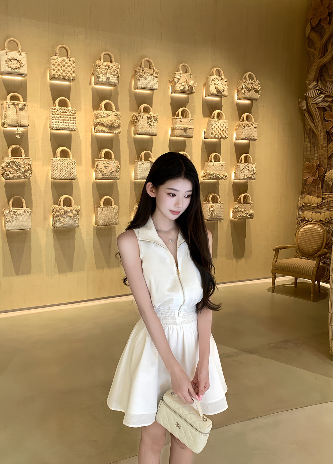 【dress】ミニワンピース　K0614
