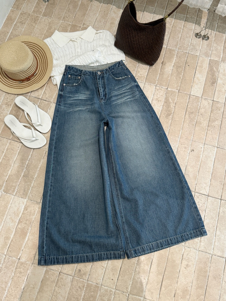 【bottoms】デニムパンツ　K0618