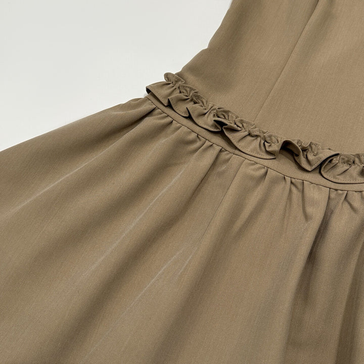 【dress】ショルダーリボンミニワンピース　N3714