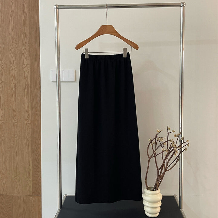 【set】ペプラムトップス×ロングスカートセット   N3727