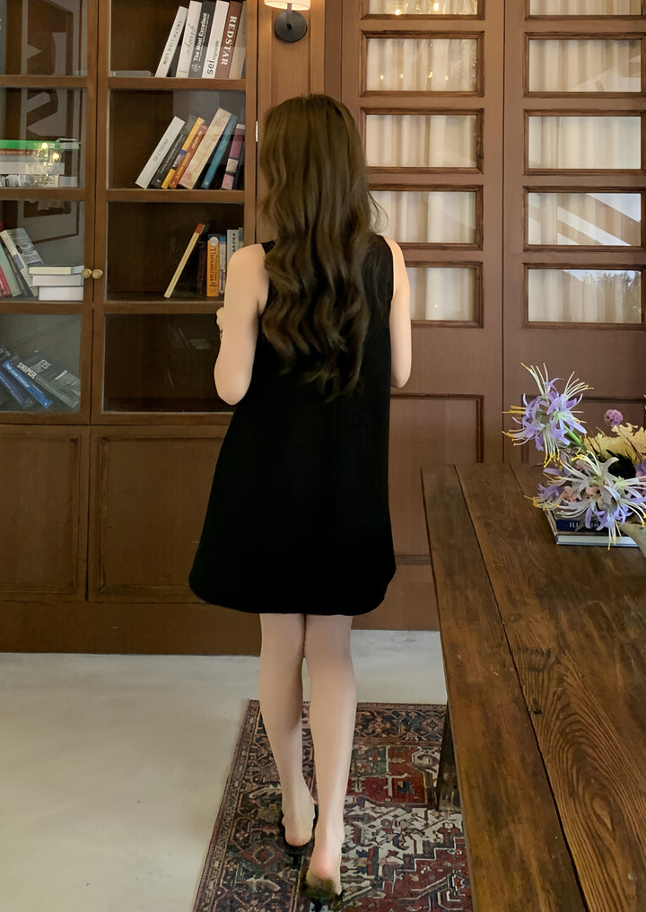 【dress】ノースリーブミニワンピース　K0626
