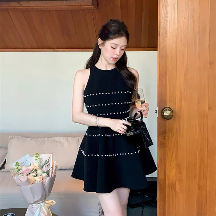 【dress】パールミニワンピース  N3729