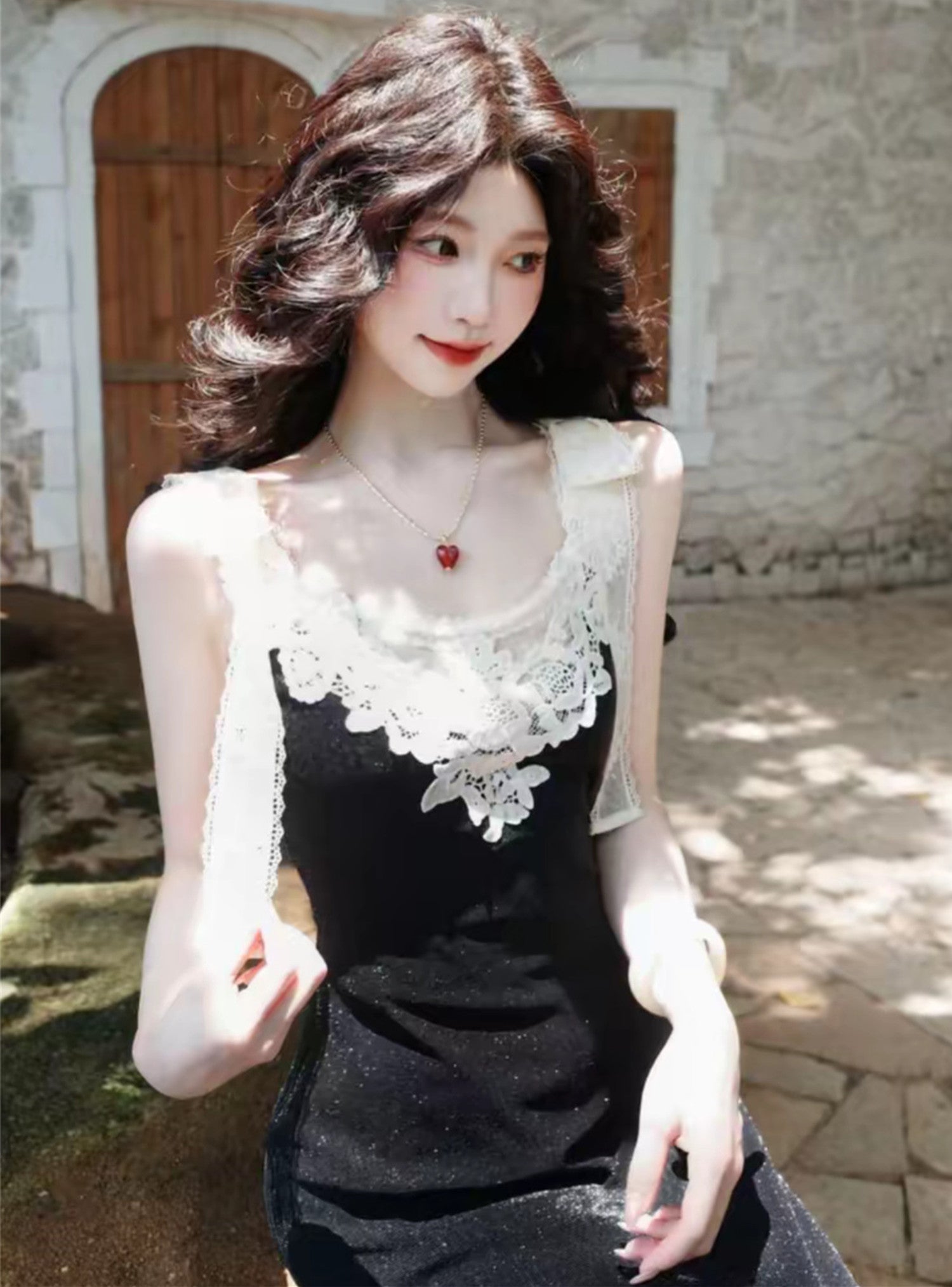 メイママ様♪専用オーダーワンピース dress】レースドッキングマーメイドワンピース N3763 – NANASTYLE