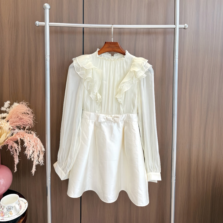 【dress】フリルミニワンピース   K0630