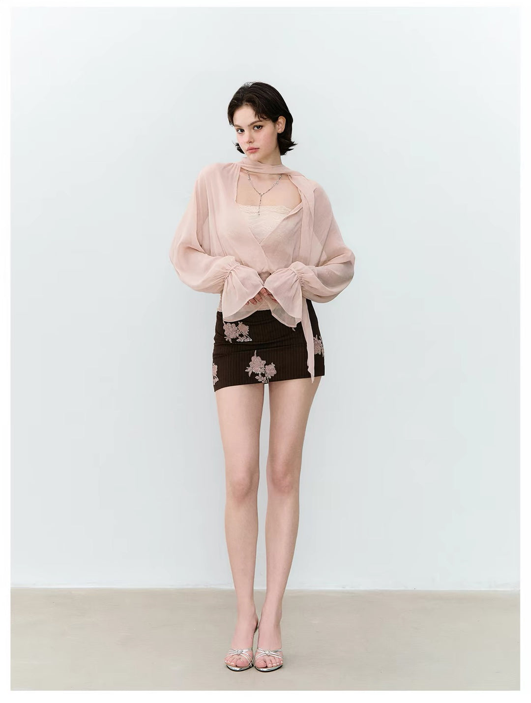 【tops】2WAYシアーブラウス  N3786