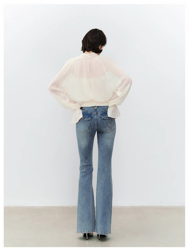 【tops】2WAYシアーブラウス  N3786