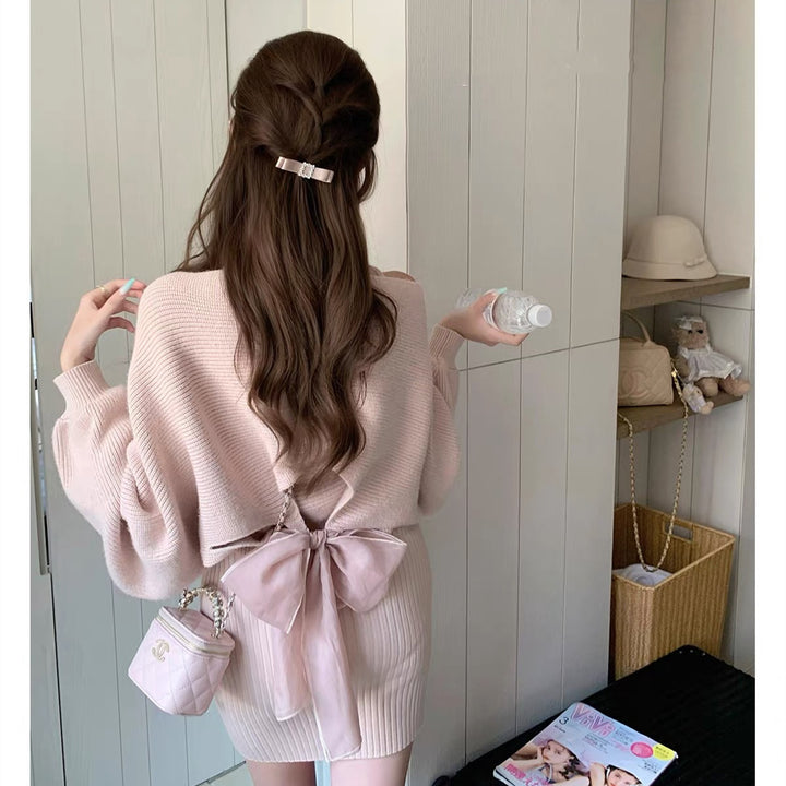 【set】4WAYシアードッキングワンピースセット  N3793
