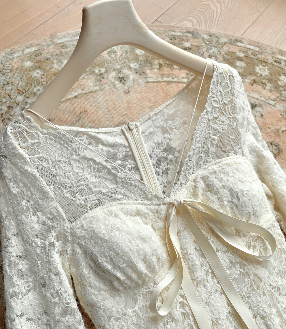 【dress】レースマーメイドワンピース   N3847
