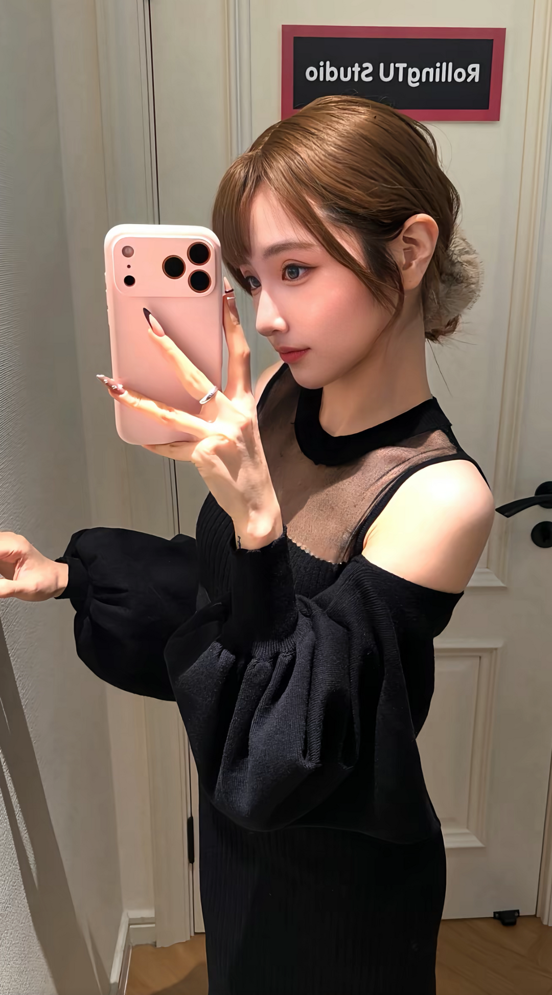 【set】4WAYシアードッキングワンピースセット  N3876