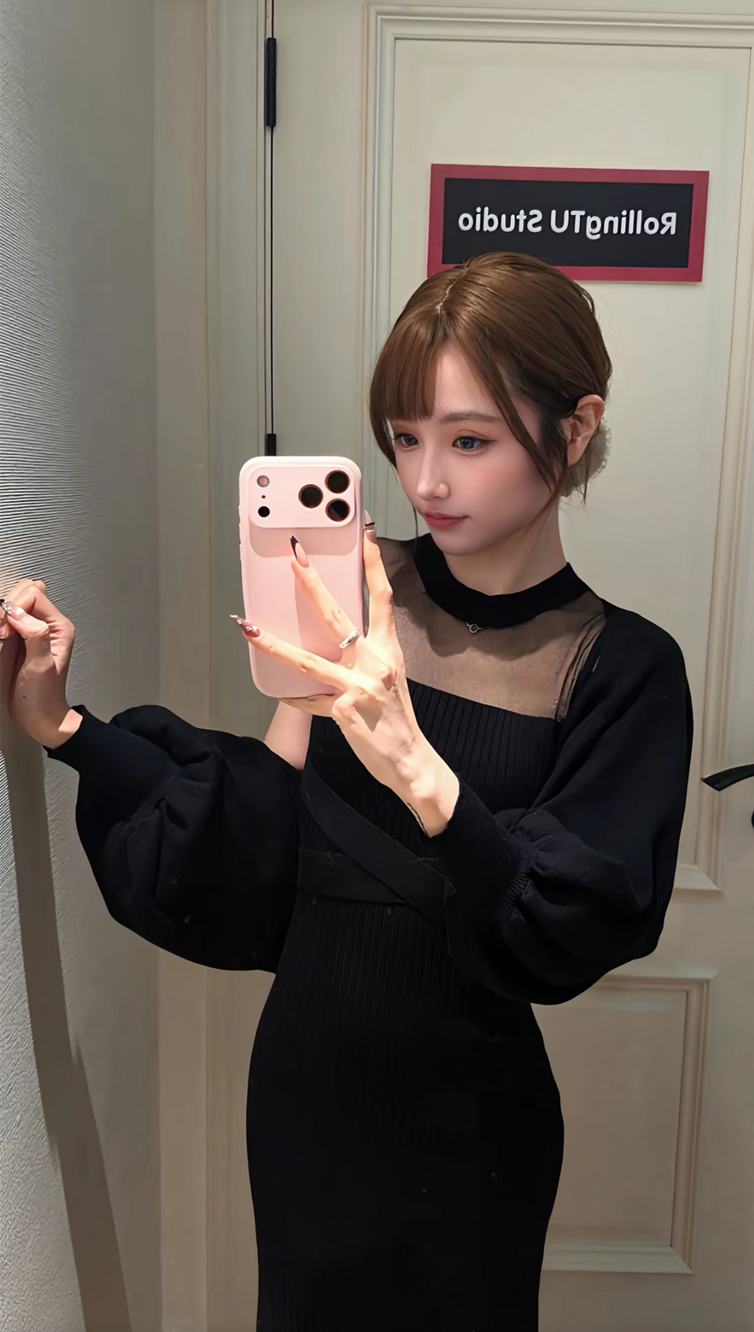 【set】4WAYシアードッキングワンピースセット  N3876
