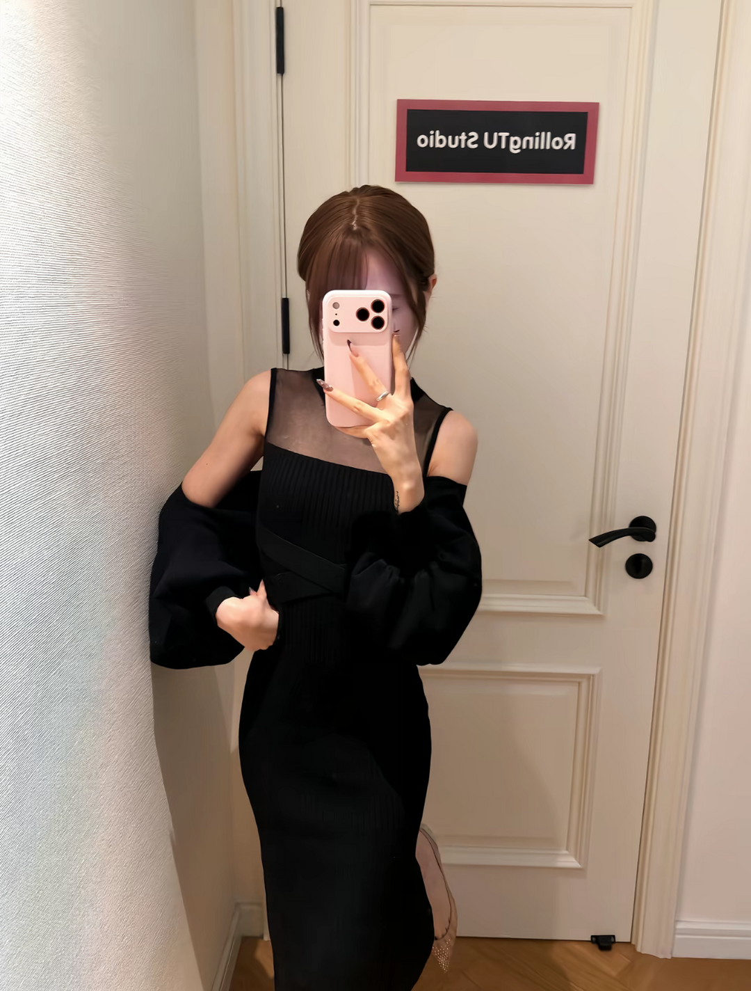【set】4WAYシアードッキングワンピースセット  N3876