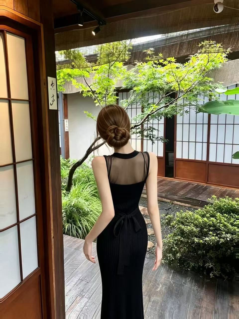【set】4WAYシアードッキングワンピースセット  N3876