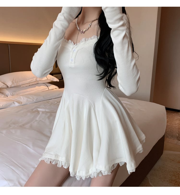 【dress】ニットワンピース　M27103
