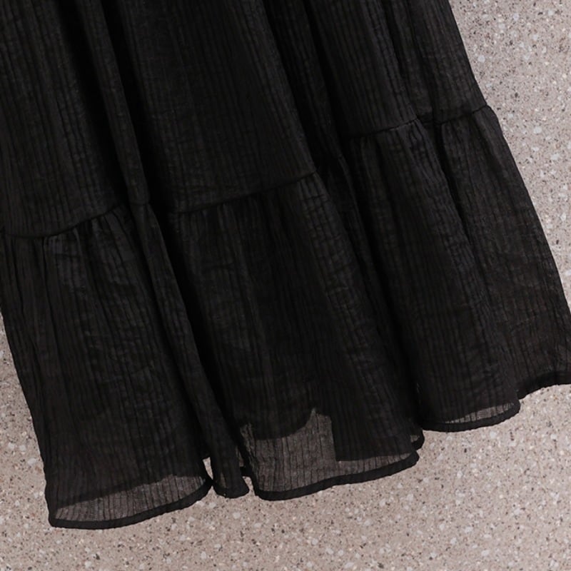 【dress】絶対欲しいVネックデートワンピース着瘦せ　M16958