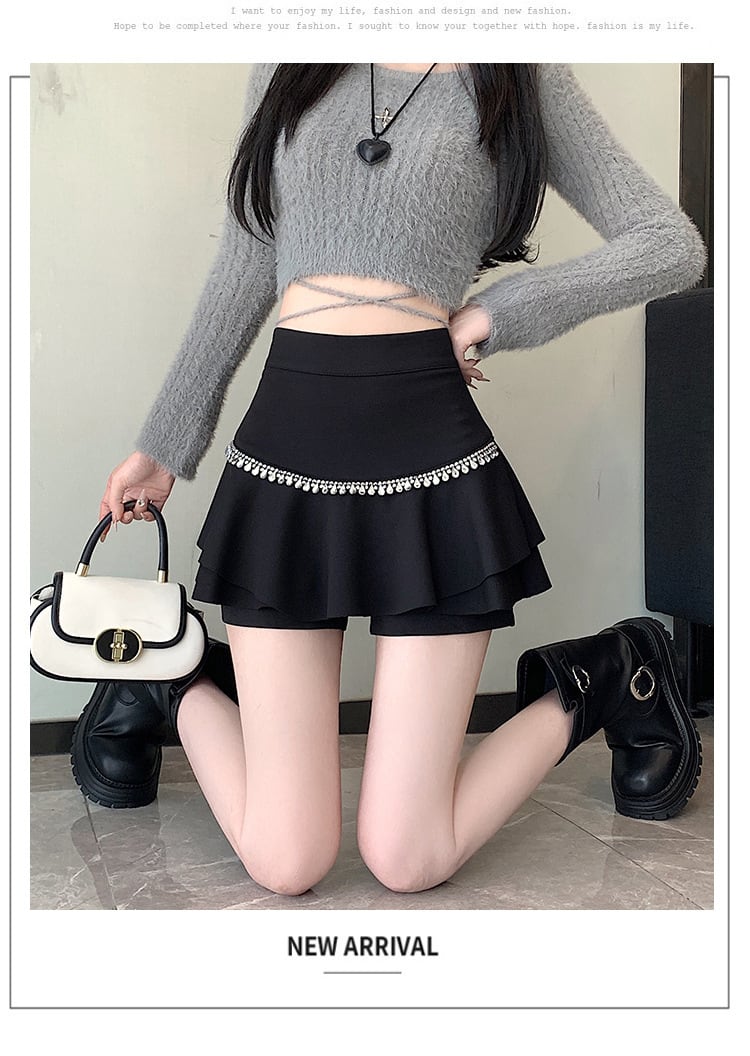 【bottoms】キュロットパンツ　 M26582