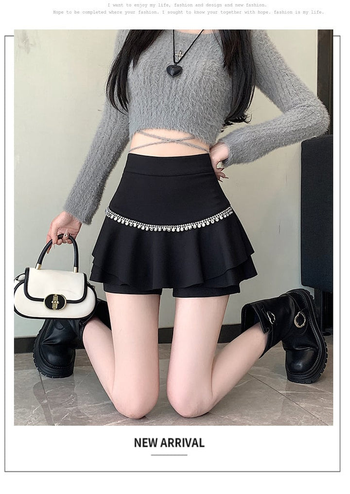 【bottoms】キュロットパンツ　 M26582