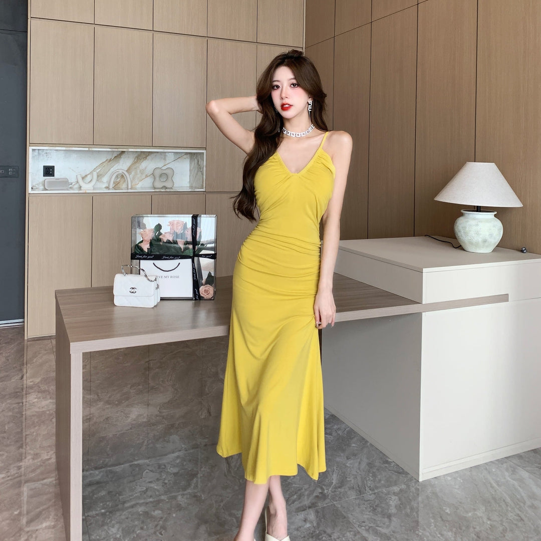 【dress】人気アイテム ! セクシーキャミワンピース　M16913