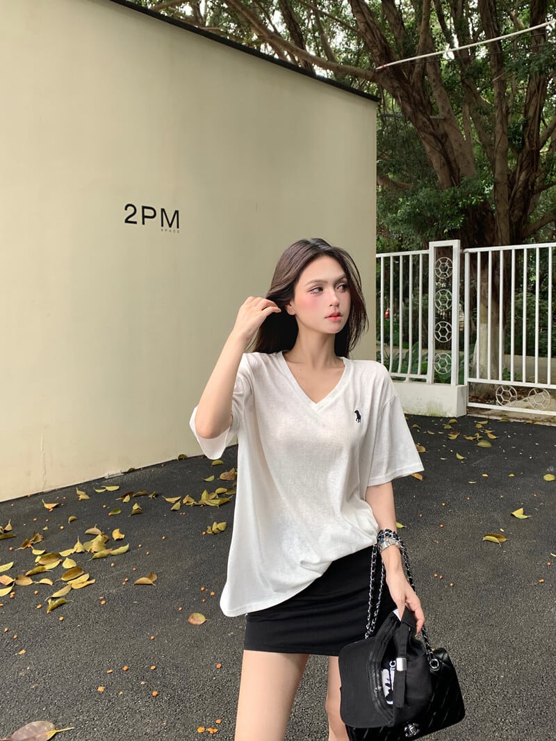 【set】Tシャツ×スカートセット　M24534