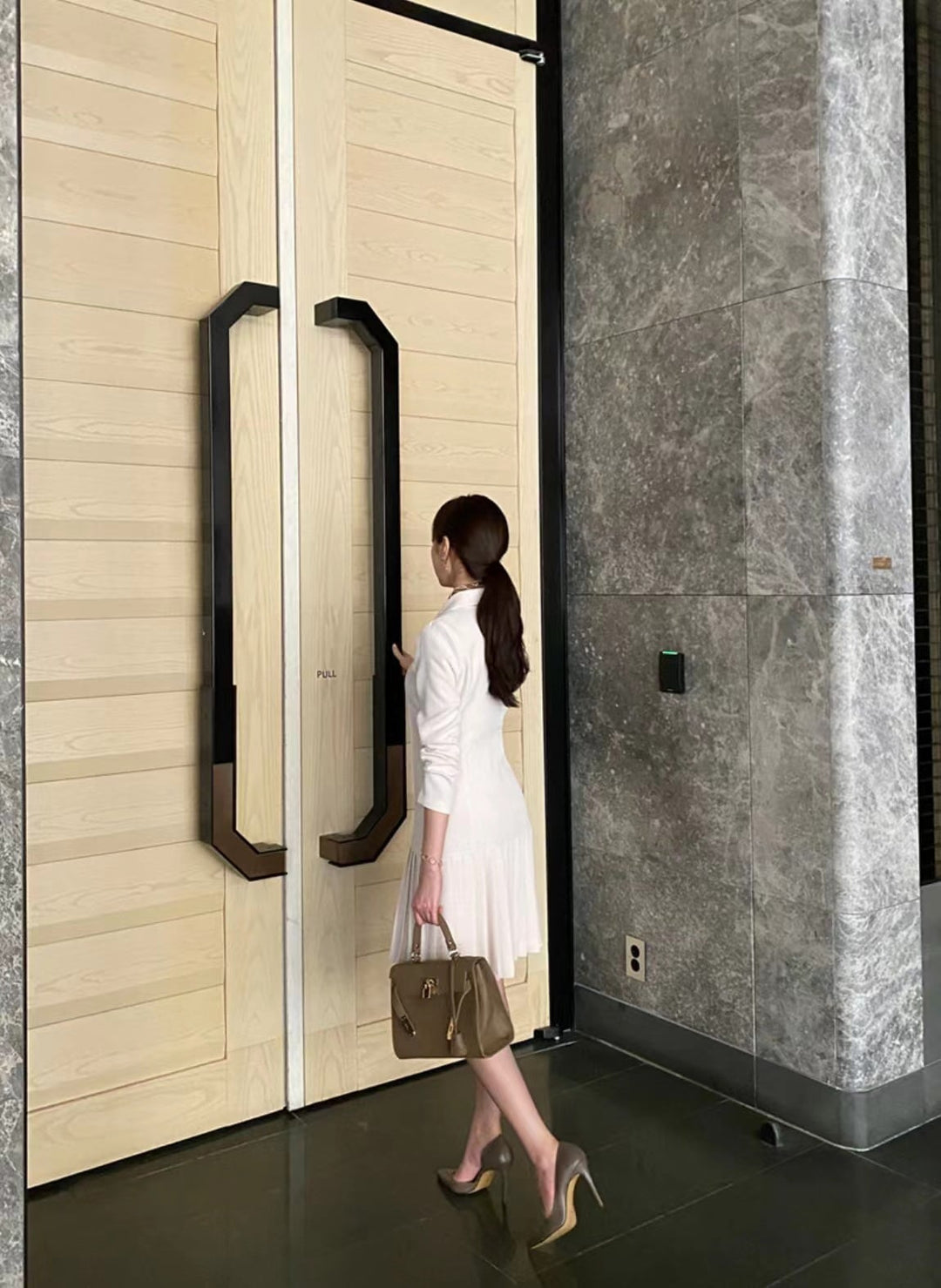 【dress】ダブルボタンワンピース　M27098