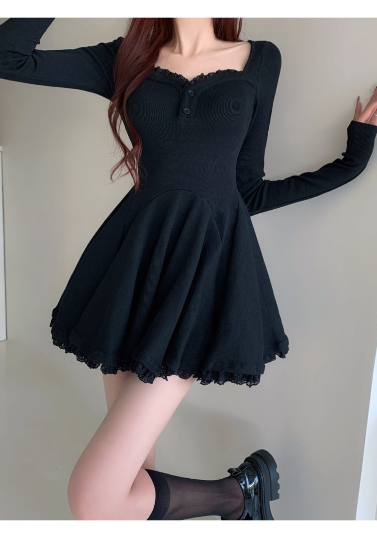 【dress】ニットワンピース　M27103