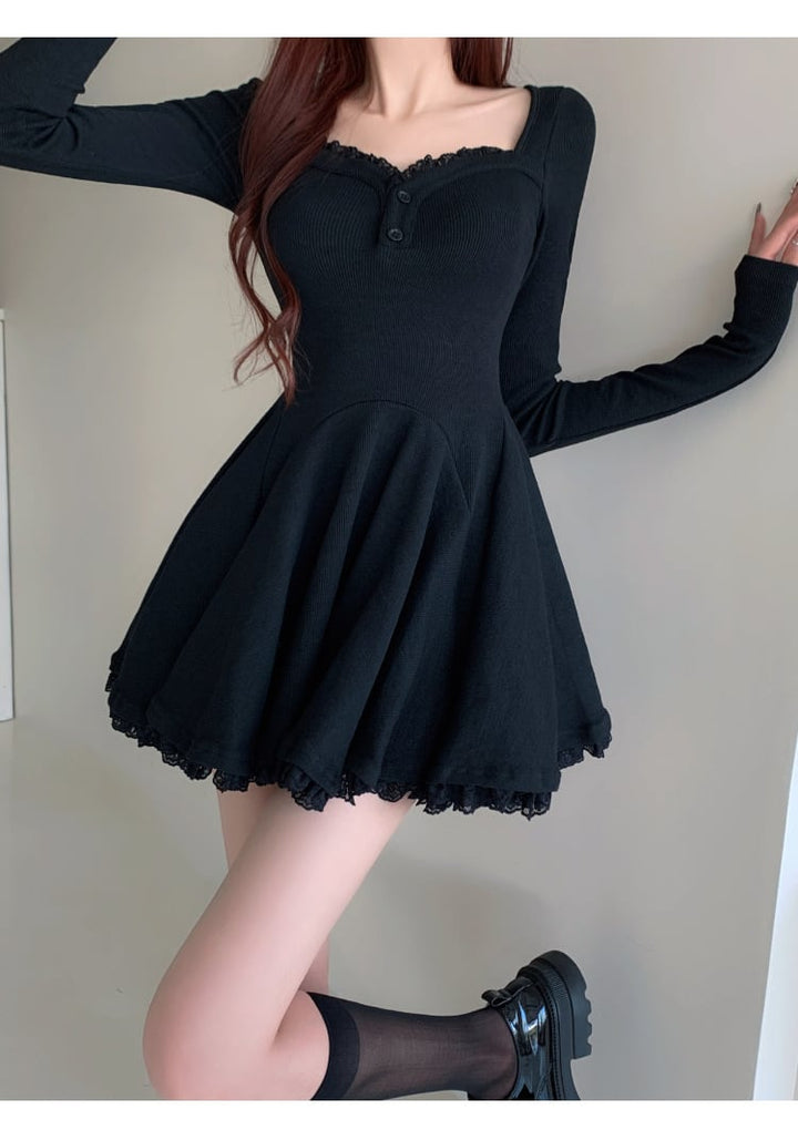 【dress】ニットワンピース　M27103