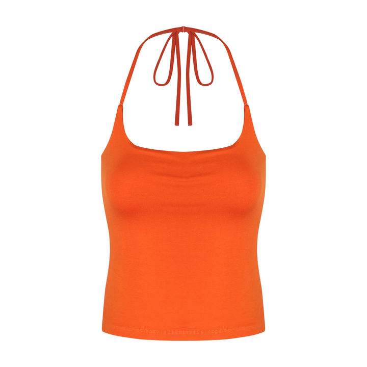 【tops】ホルターネックキャミソール Q8613