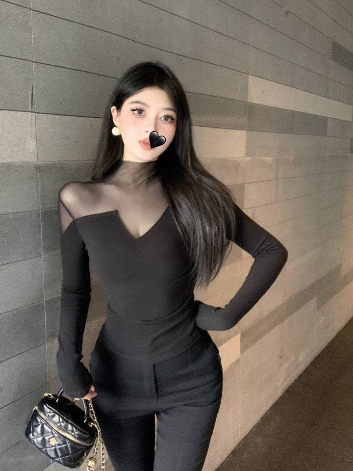 【tops】チュールドッキングトップス　M27998