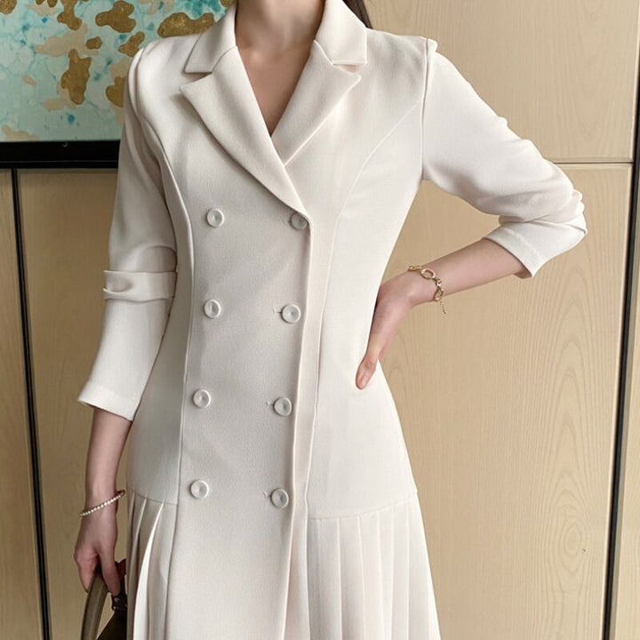 【dress】ダブルボタンワンピース　M27098
