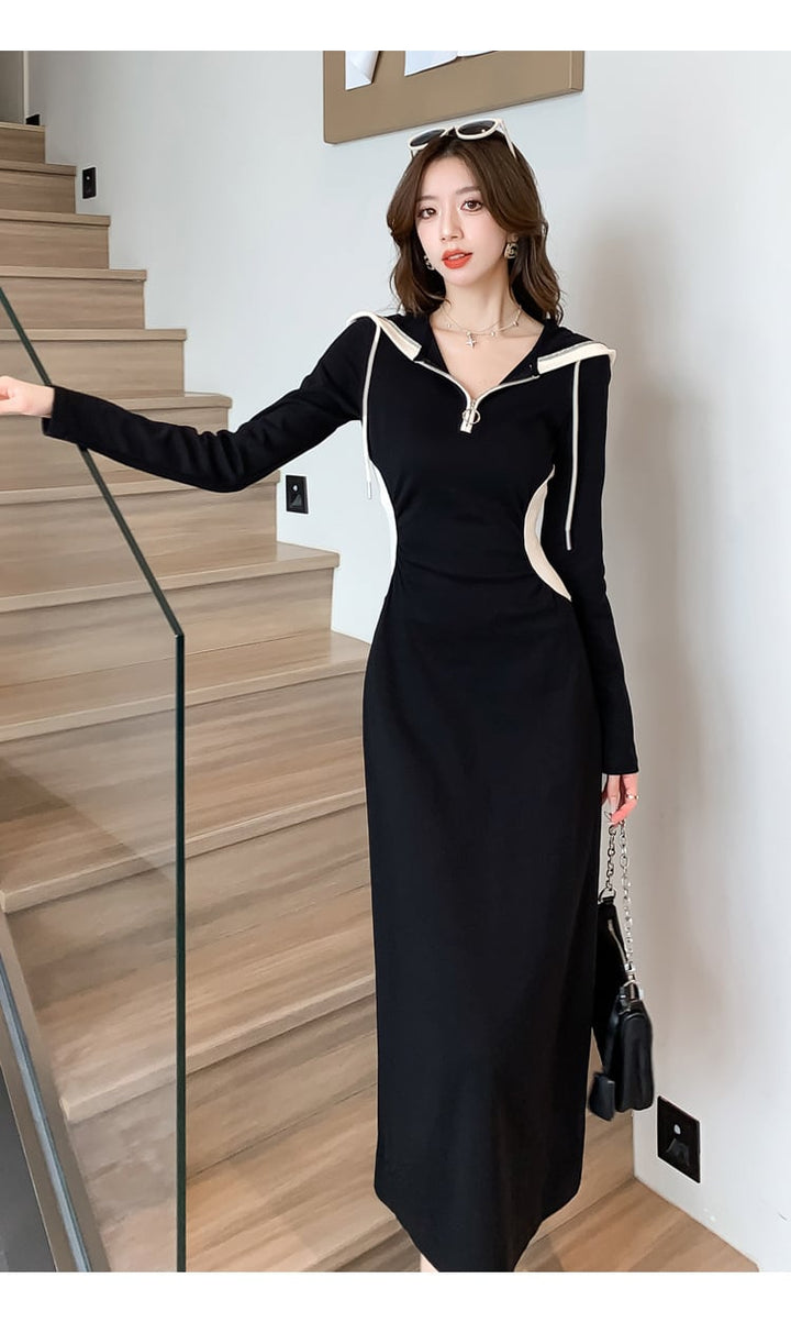 【dress】フード付きワンピース　M18282