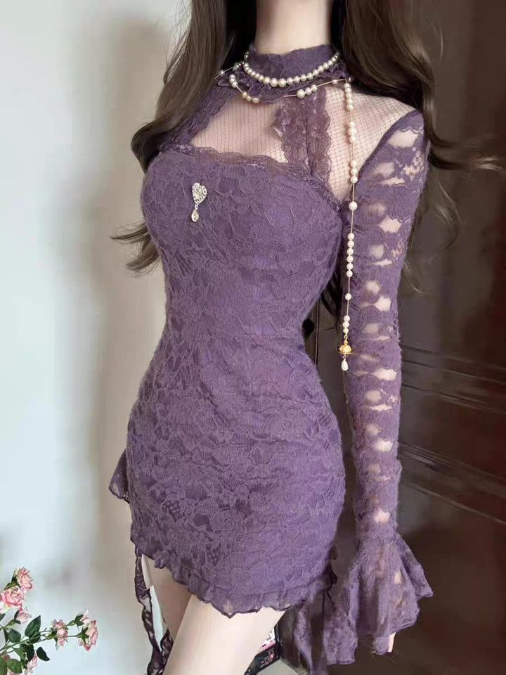 【dress】レースデートワンピース　M29655