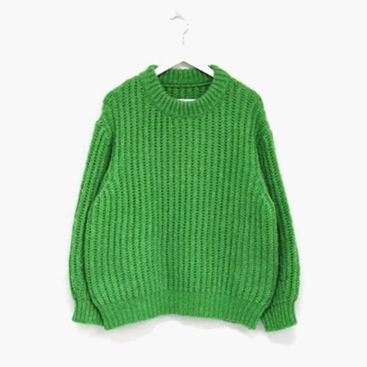 【tops】クルーネックニットセーター　M26660
