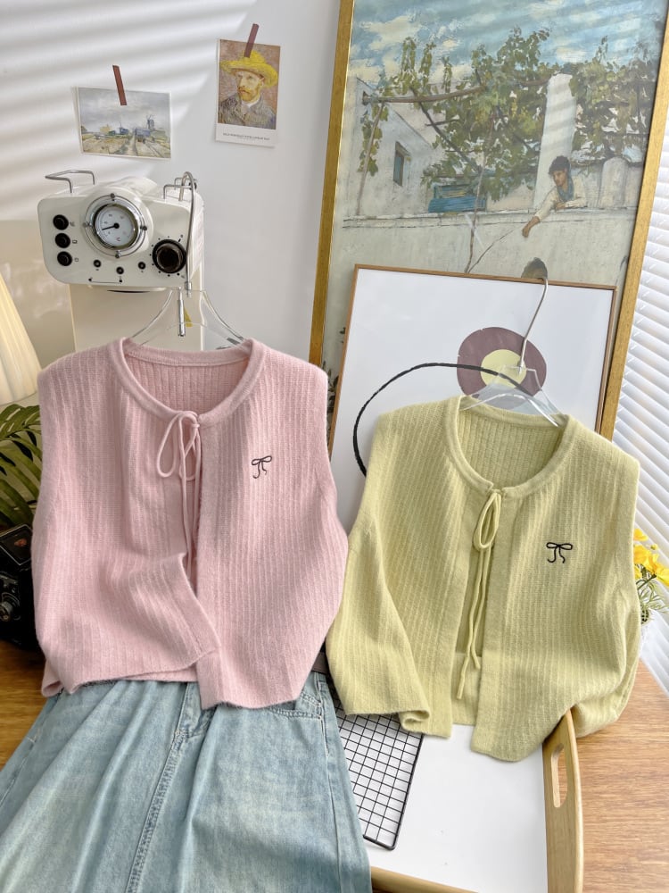【tops】ニットベスト　M25885