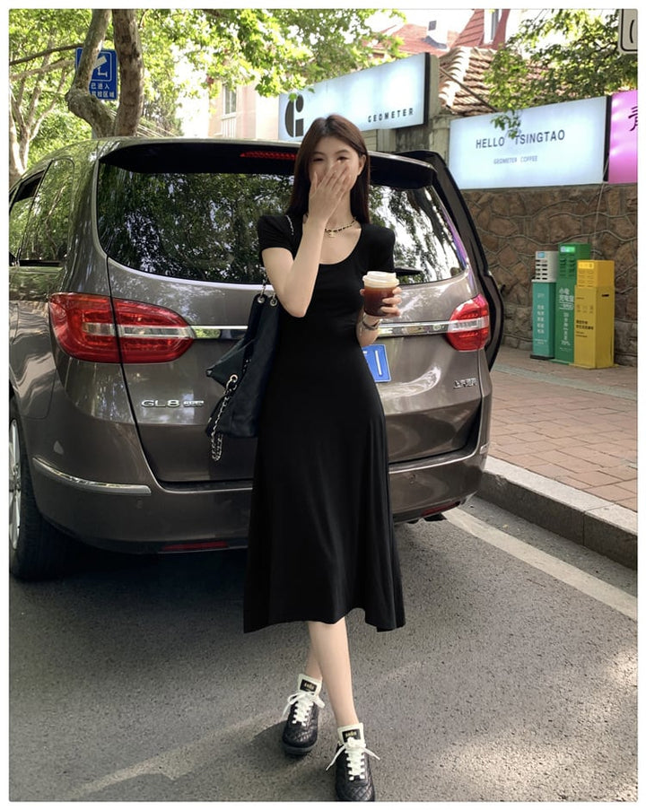 【dress】バックレスワンピース　M24579