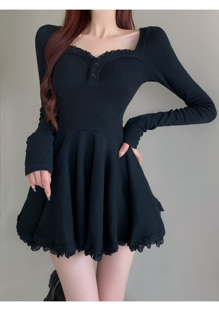 【dress】ニットワンピース　M27103