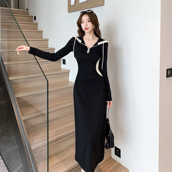 【dress】フード付きワンピース　M18282