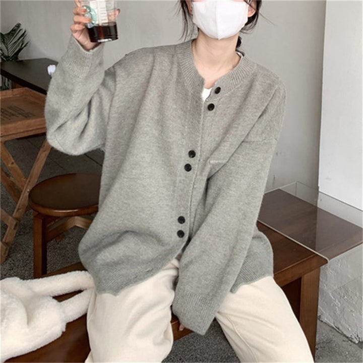 【outer】ニットカーデ　M25666