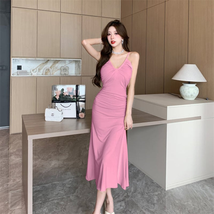 【dress】人気アイテム ! セクシーキャミワンピース　M16913