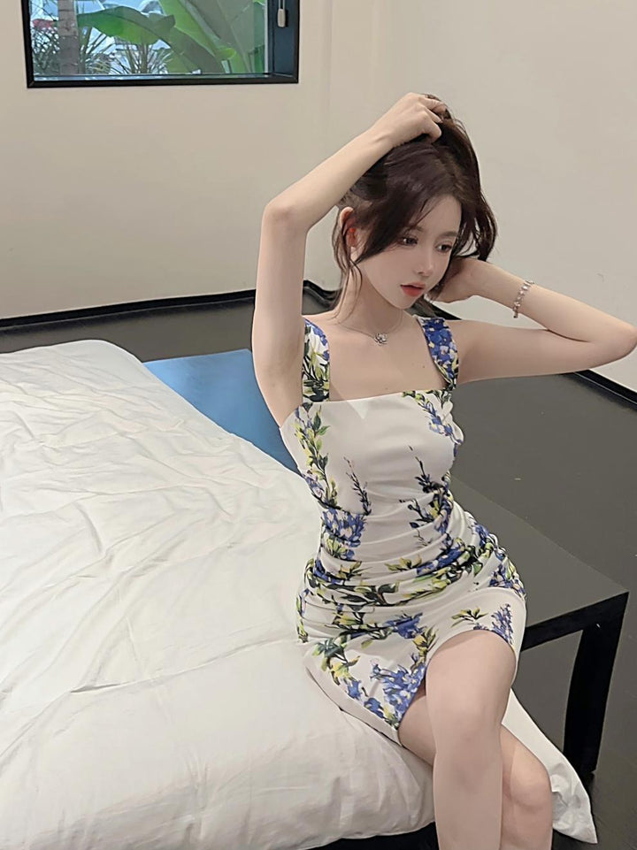 【dress】花柄キャミワンピース　M23960