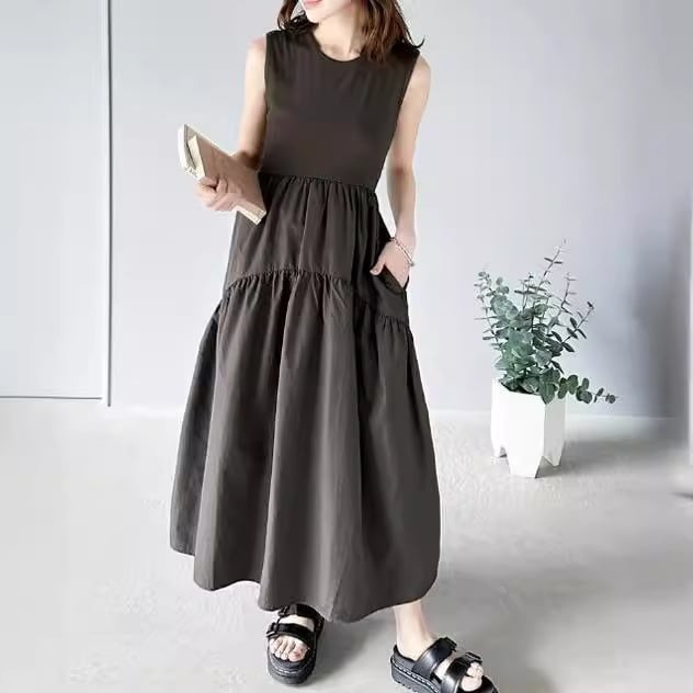 【dress】ノースリーブワンピース　M22471